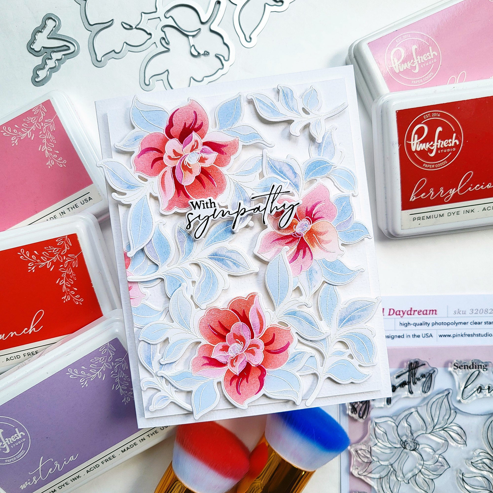 Pinkfresh Studio - Dies - Floral Daydream-ScrapbookPal