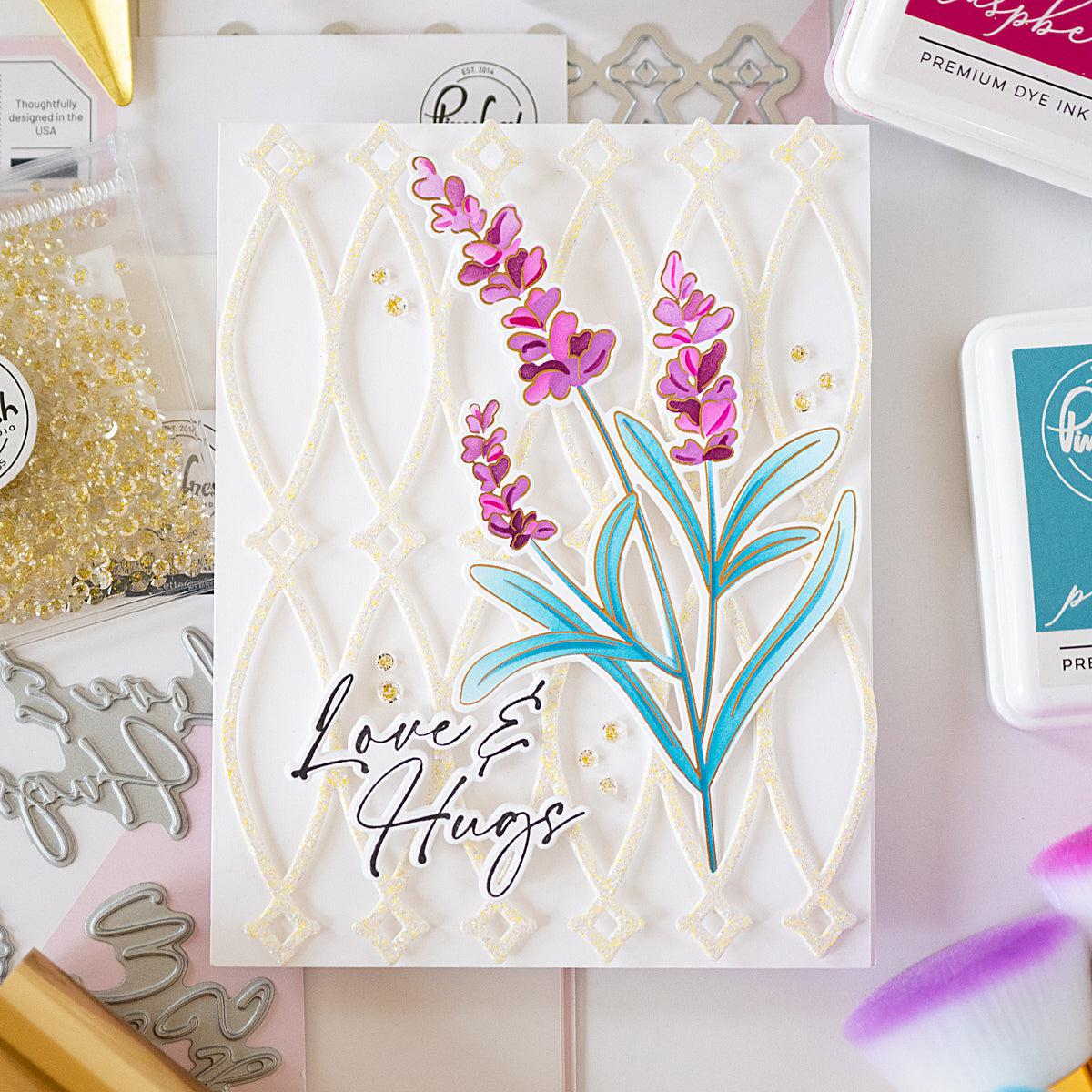 Pinkfresh Studio - Dies - Interlaced Diamonds-ScrapbookPal