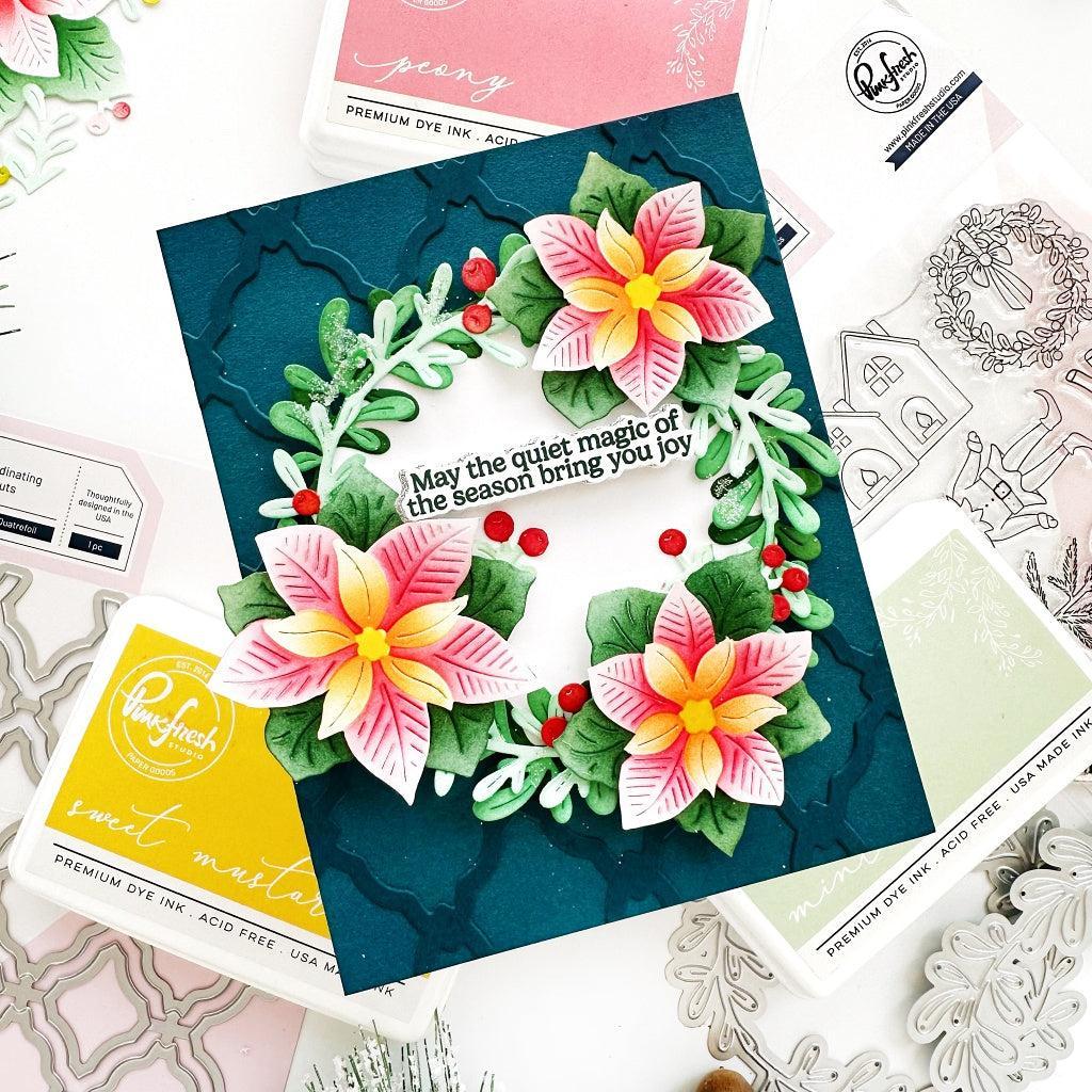 Pinkfresh Studio - Dies - Interlaced Quatrefoil-ScrapbookPal