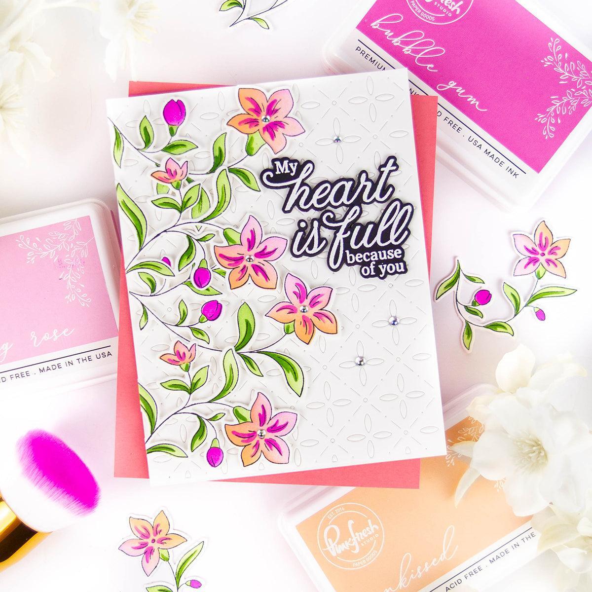 Pinkfresh Studio - Dies - Lush Elegance-ScrapbookPal
