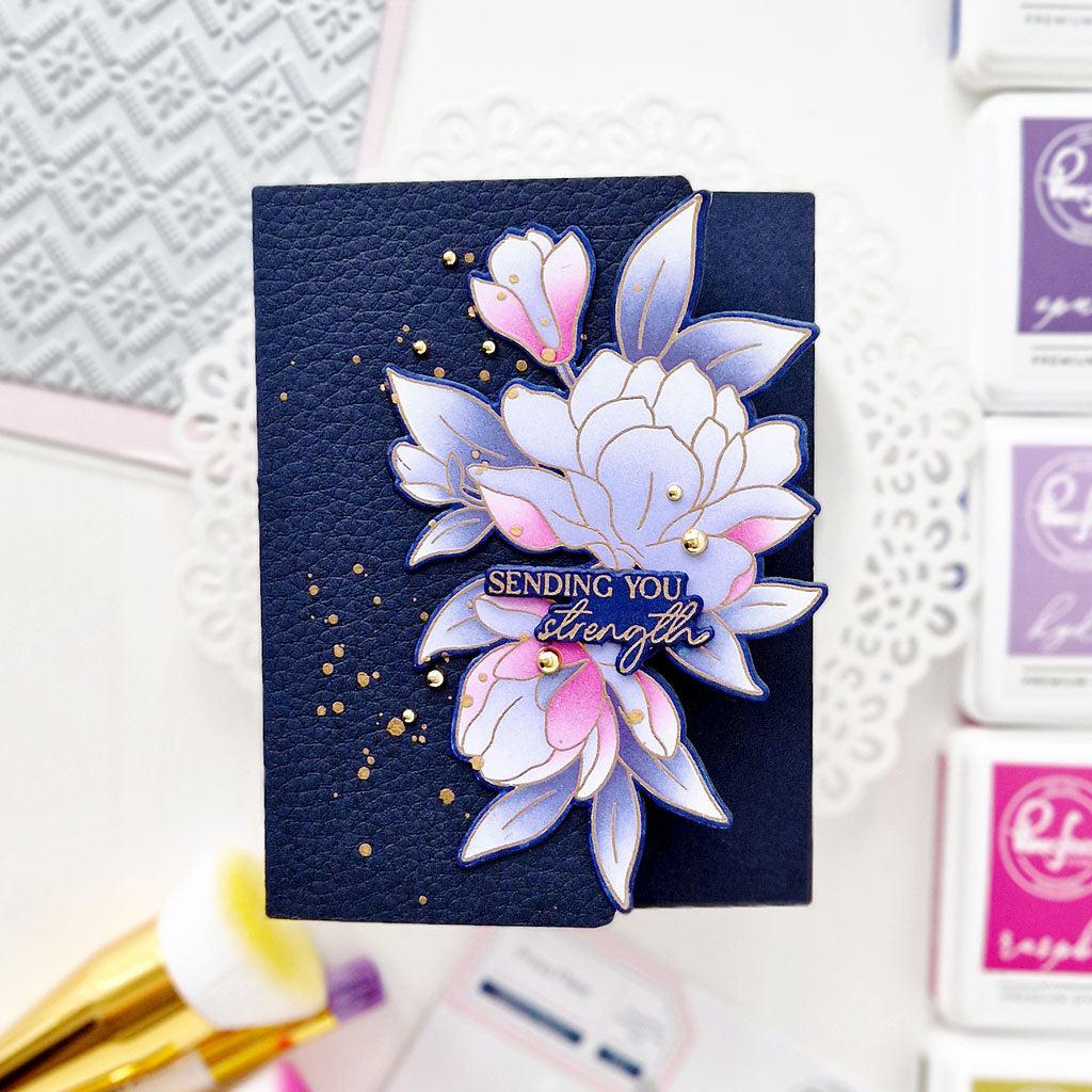 Pinkfresh Studio - Dies - Magnificent Magnolia-ScrapbookPal