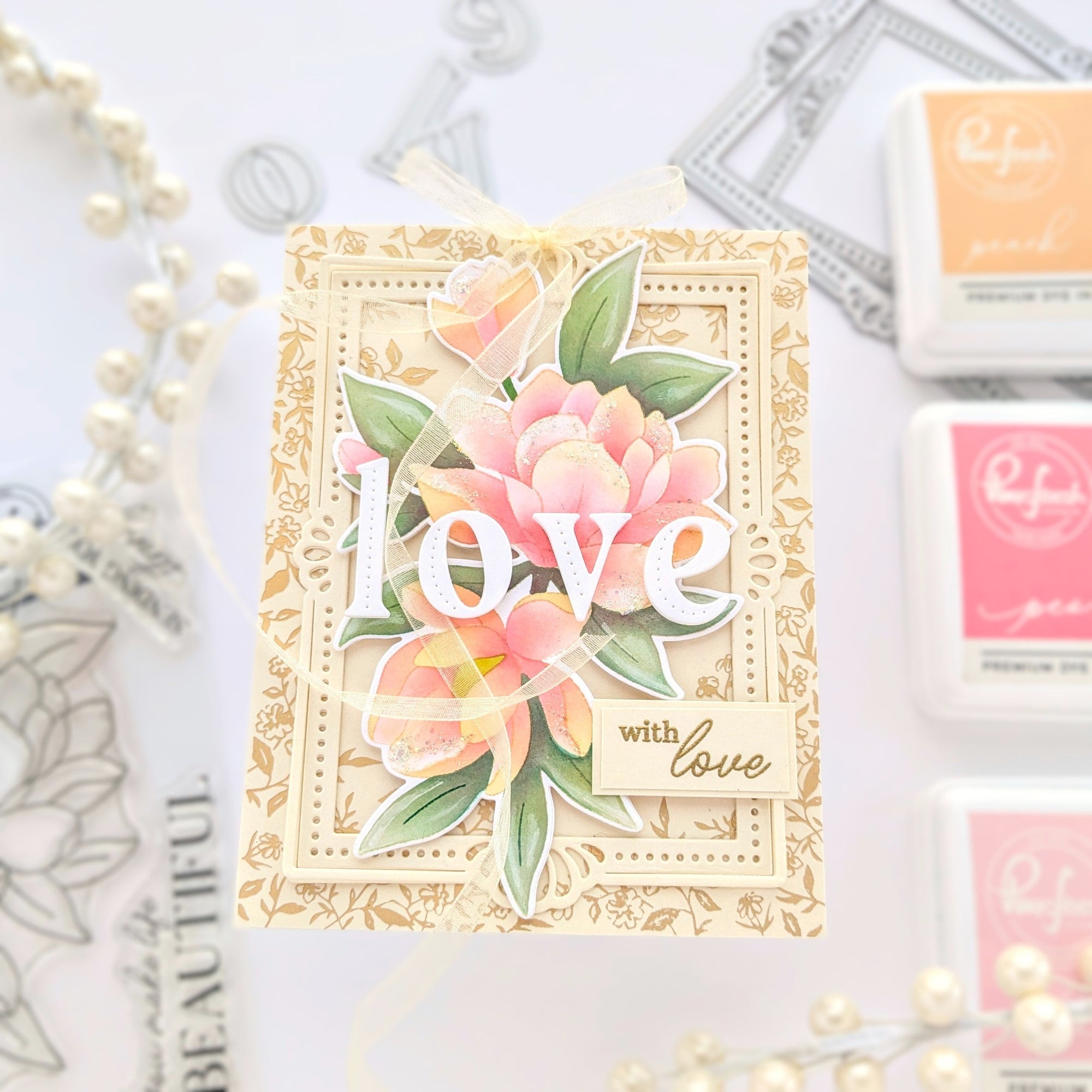 Pinkfresh Studio - Dies - Magnificent Magnolia-ScrapbookPal