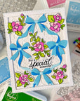 Pinkfresh Studio - Dies - Petal Grid Coverplate-ScrapbookPal
