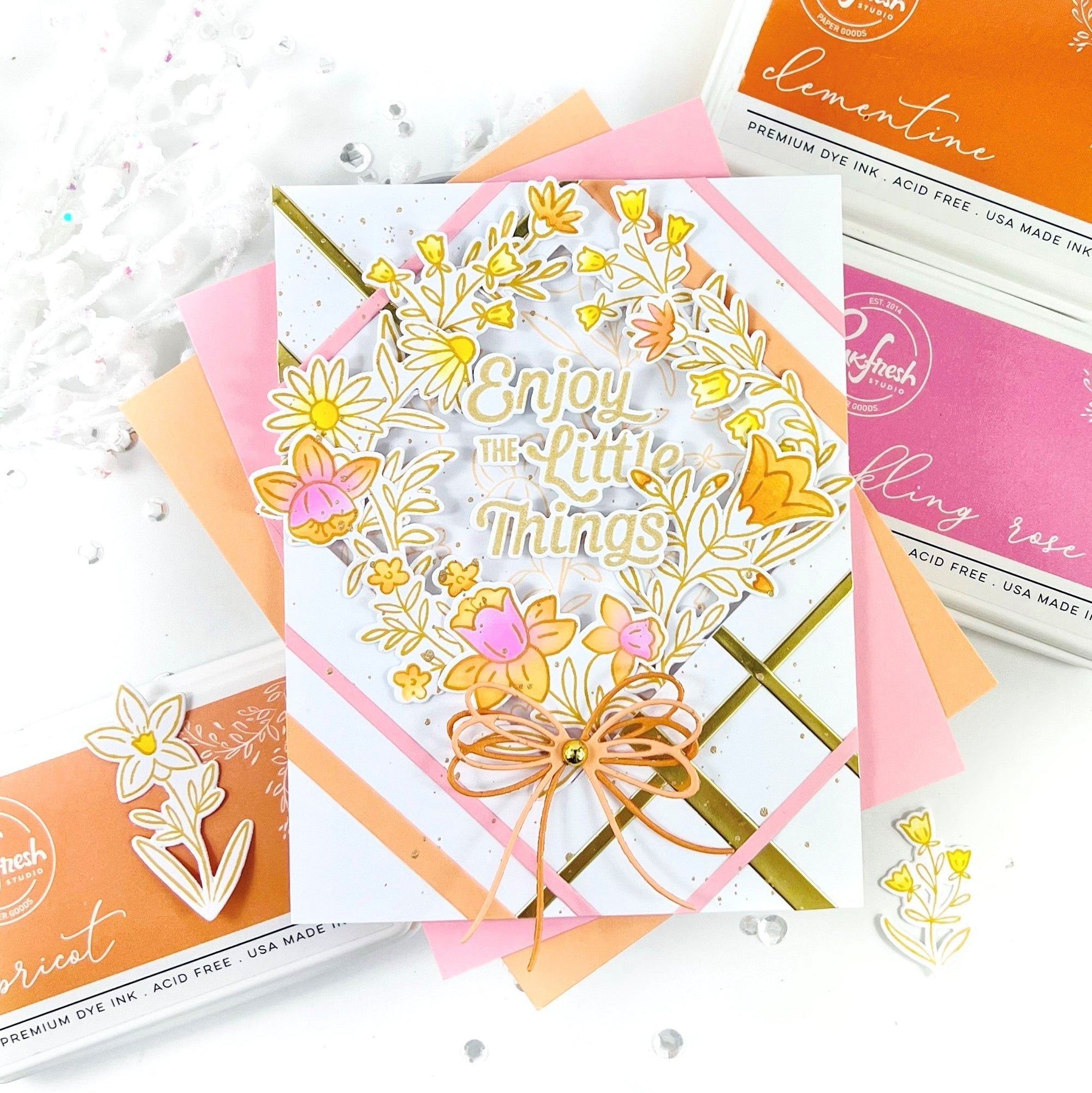 Pinkfresh Studio - Dies - Print Shop: Modern Botanicals-ScrapbookPal