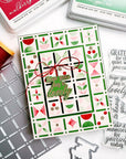 Pinkfresh Studio - Dies - Refined Grid Coverplate-ScrapbookPal