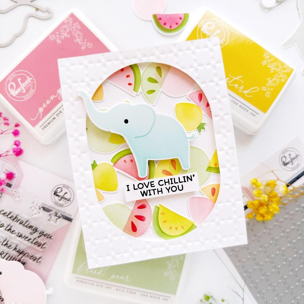 Pinkfresh Studio - Stencils - Sweet Safari-ScrapbookPal