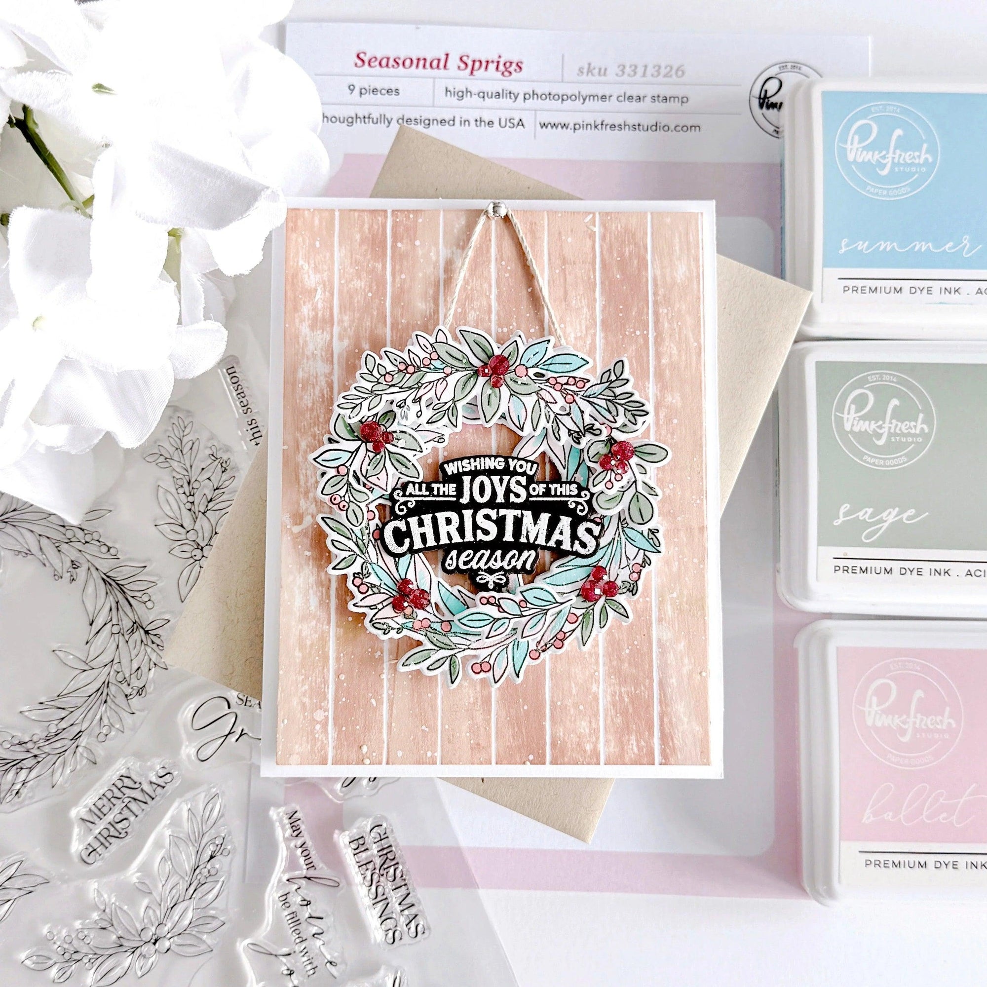 Pinkfresh Studio - Dies - Treasured Greetings-ScrapbookPal