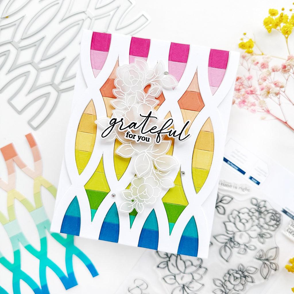 Pinkfresh Studio - Dies - Twist Pattern-ScrapbookPal