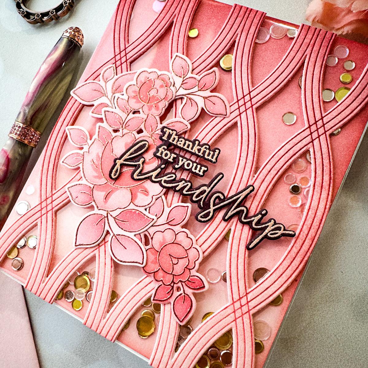 Pinkfresh Studio - Dies - Twist Pattern-ScrapbookPal