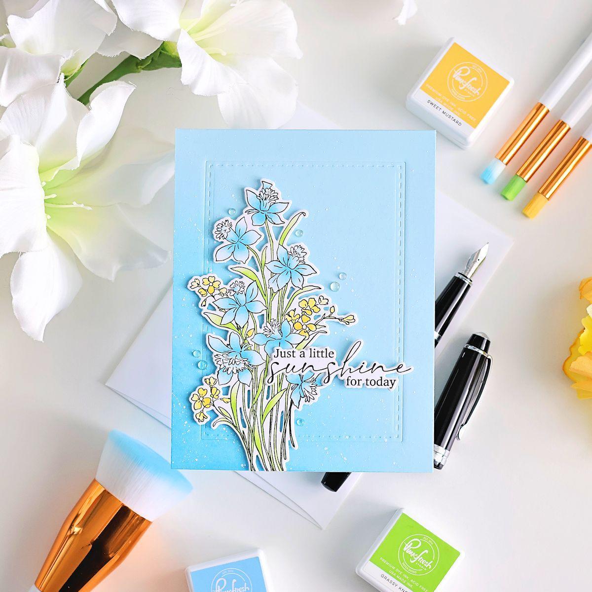 Pinkfresh Studio - Dies - Whispering Daffodils-ScrapbookPal