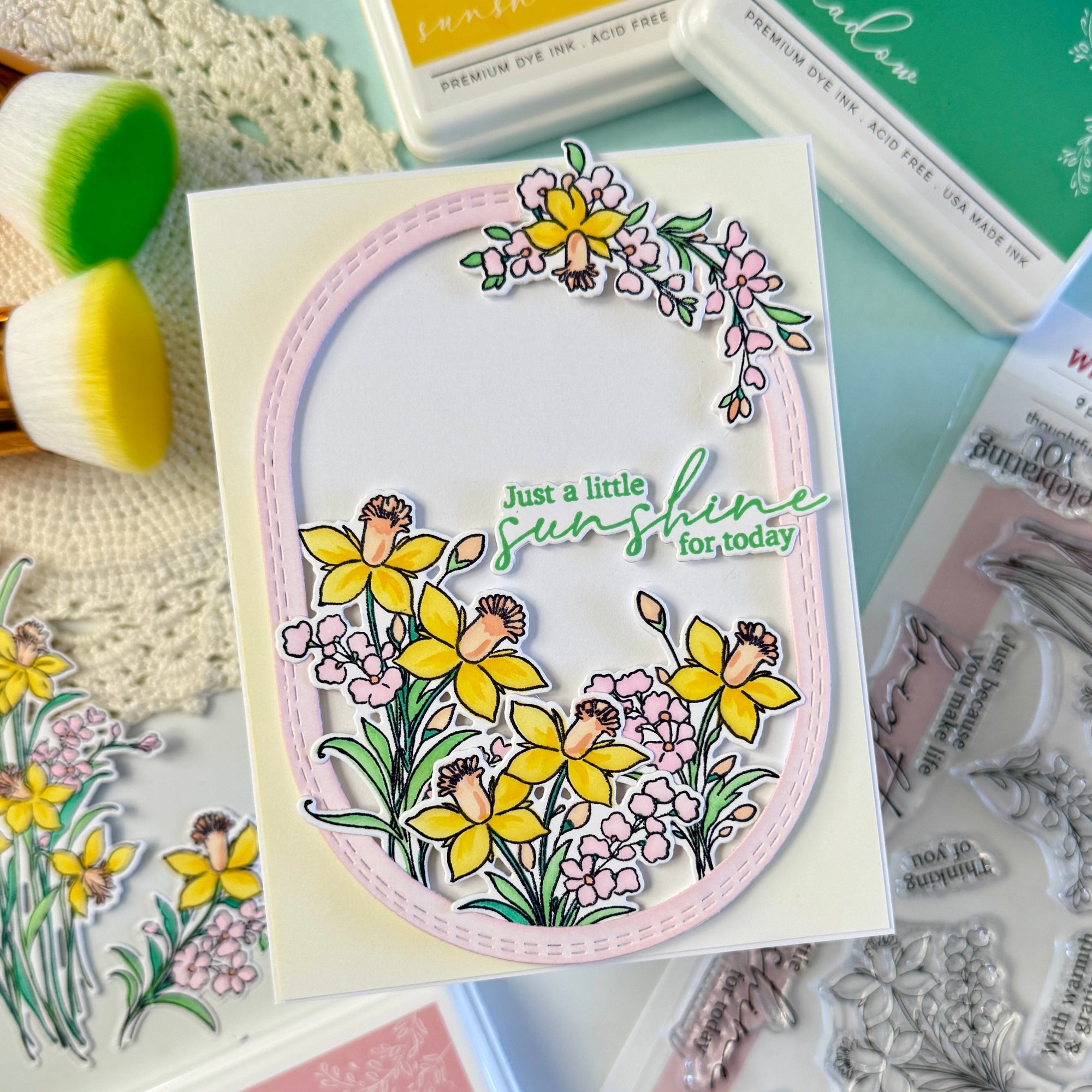 Pinkfresh Studio - Dies - Whispering Daffodils-ScrapbookPal