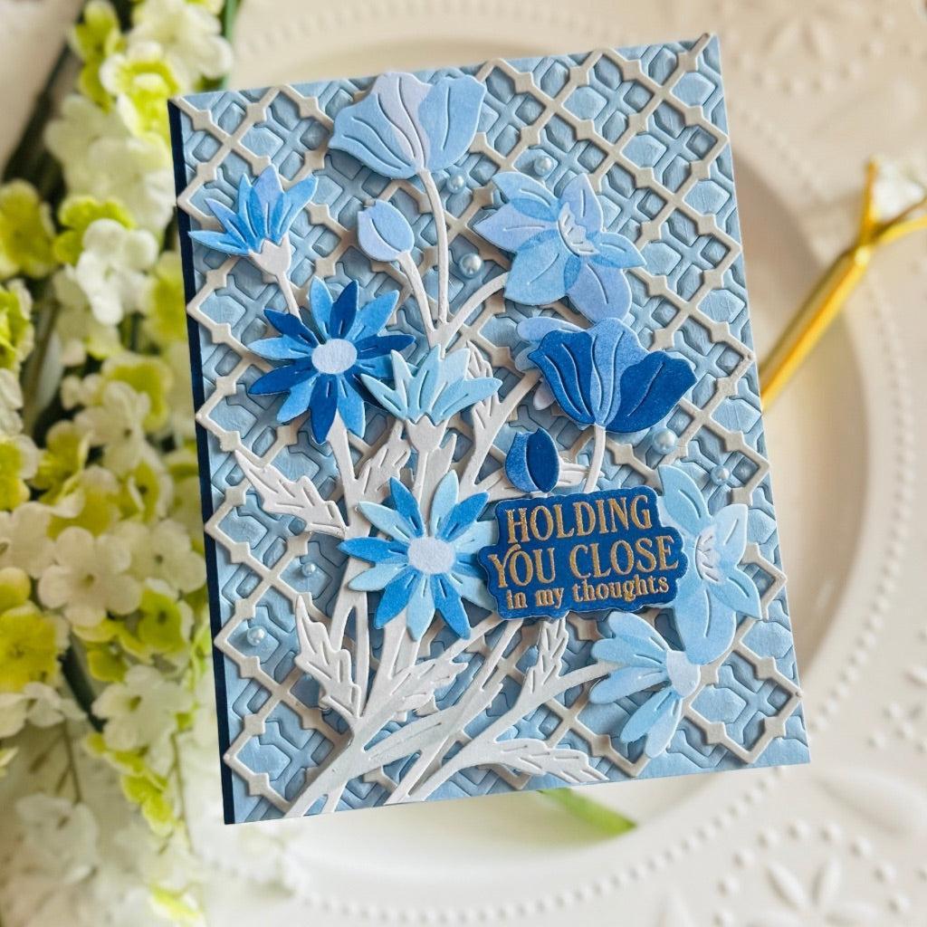 Pinkfresh Studio - Dies - Wildflower Elegance-ScrapbookPal