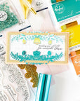 Pinkfresh Studio - Hot Foil Plates - Sending Love-ScrapbookPal