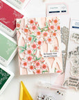 Pinkfresh Studio - Press Plates - Beautiful Branch-ScrapbookPal