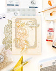 Pinkfresh Studio - Press Plates - Beautiful Roses-ScrapbookPal