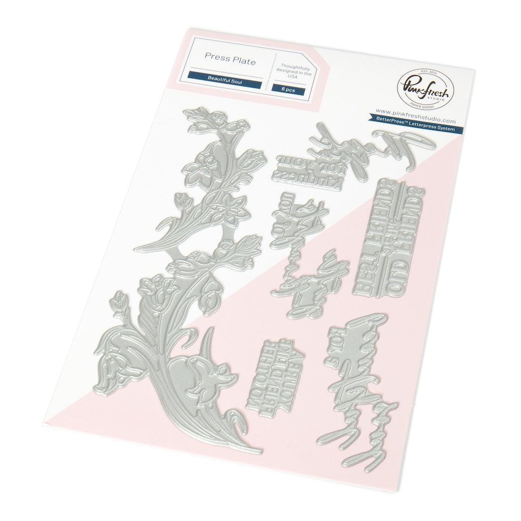 Pinkfresh Studio - Press Plates - Beautiful Soul-ScrapbookPal