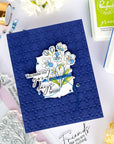 Pinkfresh Studio - Clear Stamps - Blossom Medallion-ScrapbookPal