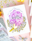 Pinkfresh Studio - Press Plates - Dragonfly Dreams-ScrapbookPal