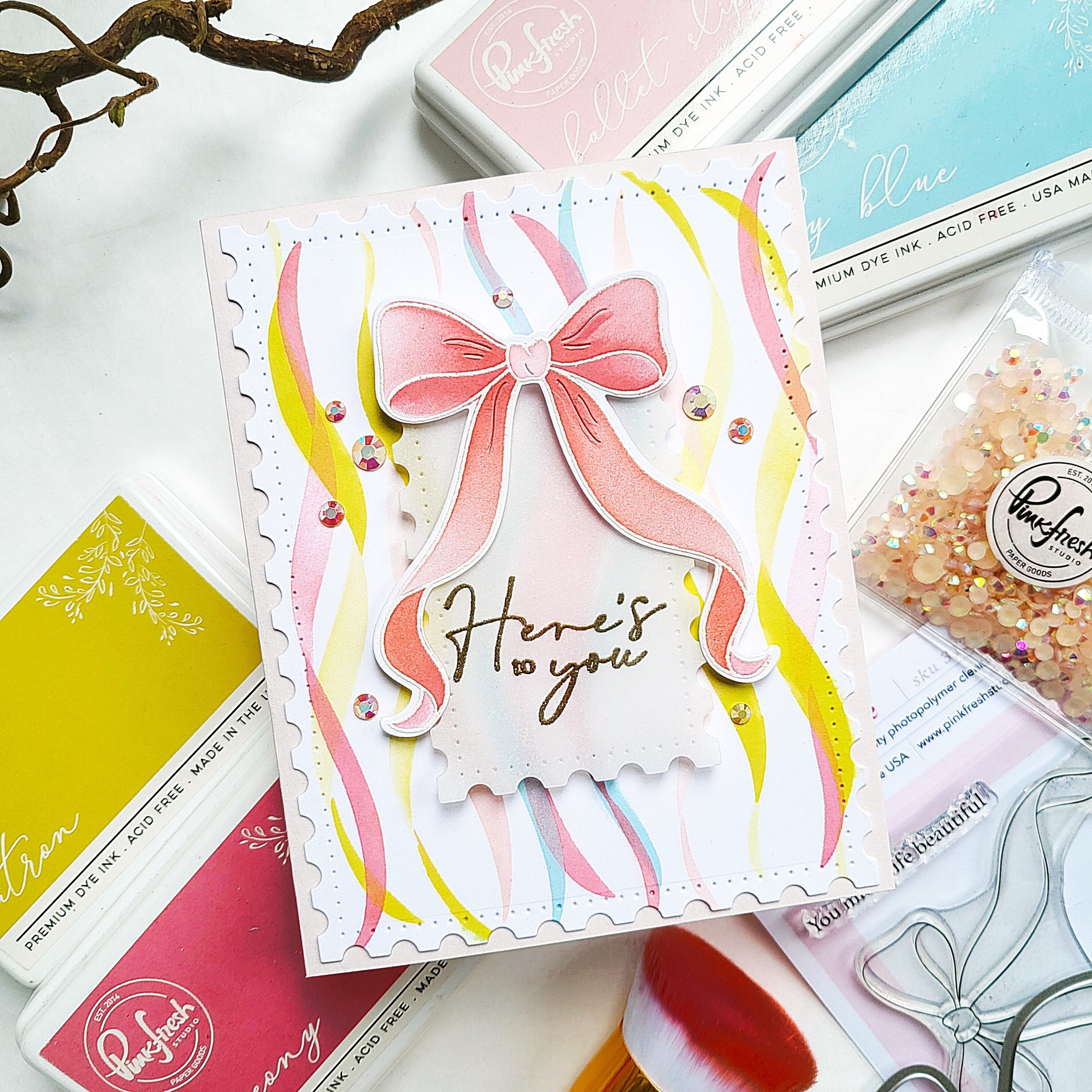 Pinkfresh Studio - Press Plates - Elegant Essence-ScrapbookPal