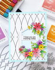 Pinkfresh Studio - Press Plates - Interlaced Diamonds-ScrapbookPal