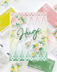 Pinkfresh Studio - Press Plates - Interlaced Diamonds-ScrapbookPal