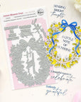 Pinkfresh Studio - Press Plates - Lemon Blossom Crest-ScrapbookPal
