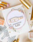 Pinkfresh Studio - Press Plates - Message In A Bottle-ScrapbookPal