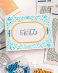 Pinkfresh Studio - Press Plates - Nested Elongated Ovals-ScrapbookPal