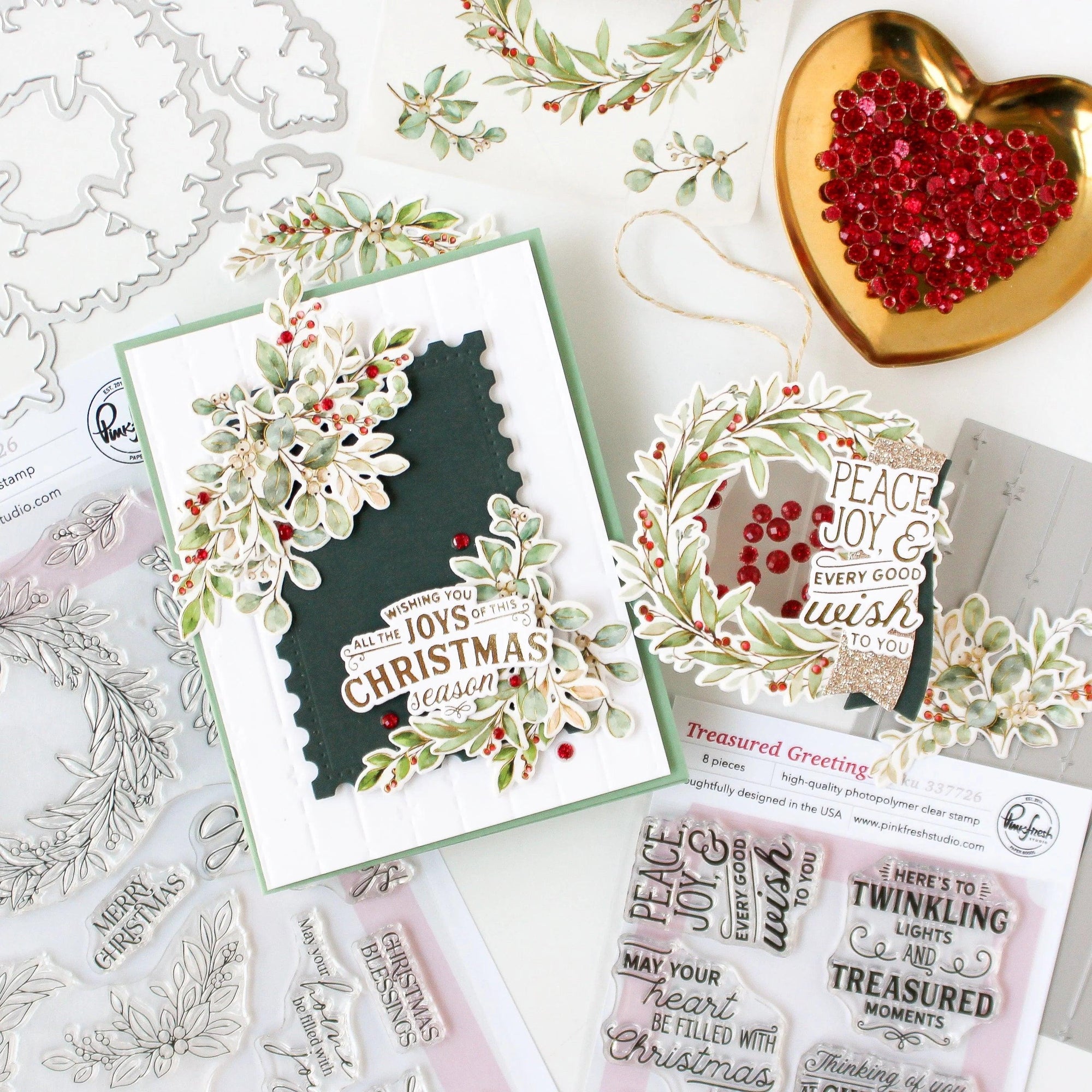 Pinkfresh Studio - Press Plates - Starlit Strands-ScrapbookPal