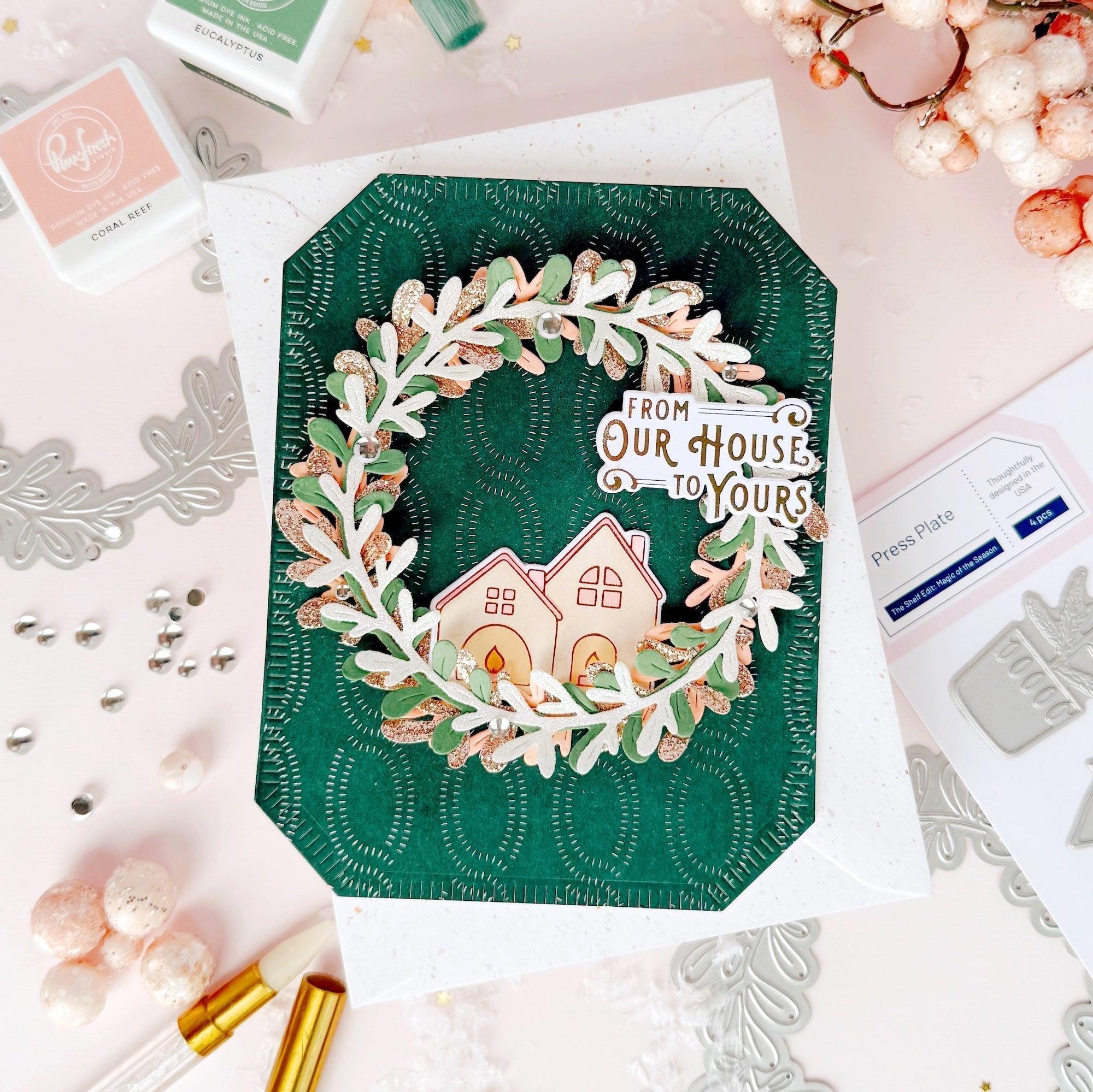 Pinkfresh Studio - Press Plates - The Shelf Edit: Magic of the Season-ScrapbookPal