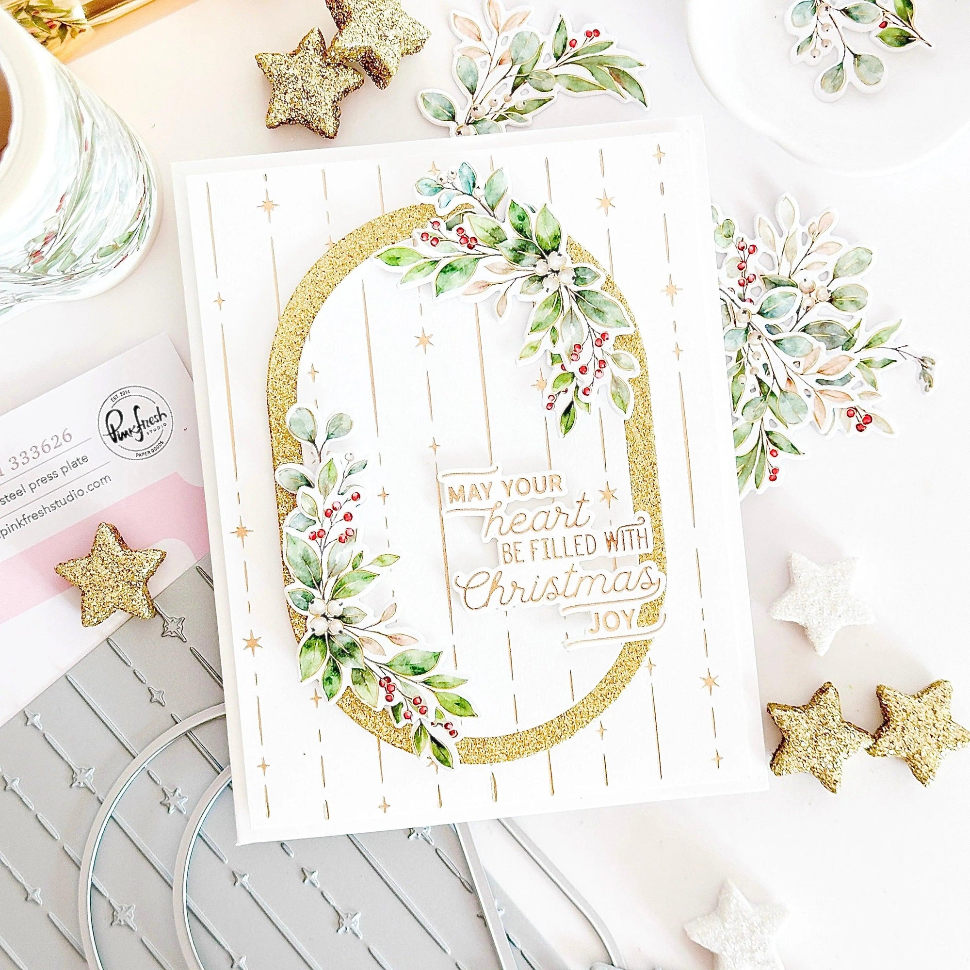 Pinkfresh Studio - Dies - Treasured Greetings-ScrapbookPal