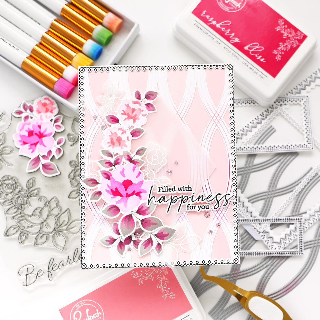 Pinkfresh Studio - Press Plates - Twist Pattern-ScrapbookPal