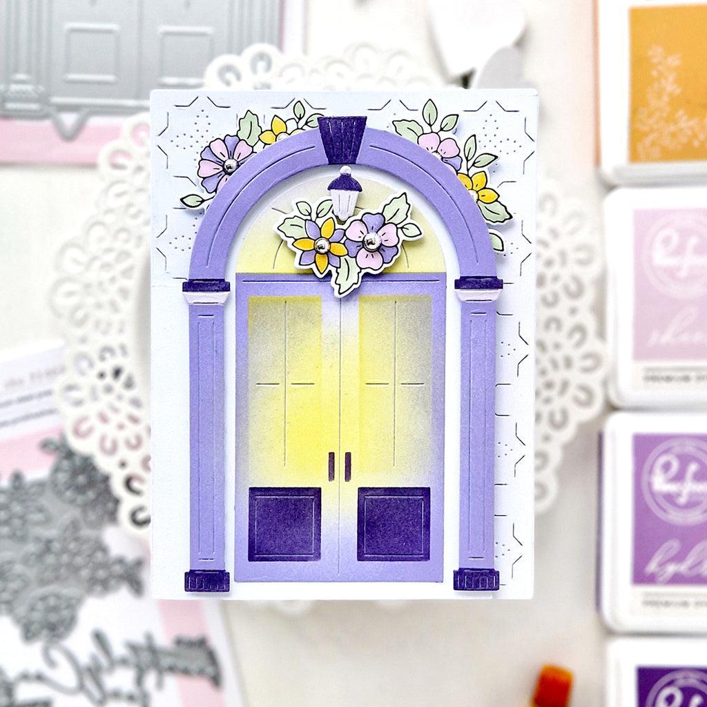 Pinkfresh Studio - Stencils - Arched Elegance-ScrapbookPal