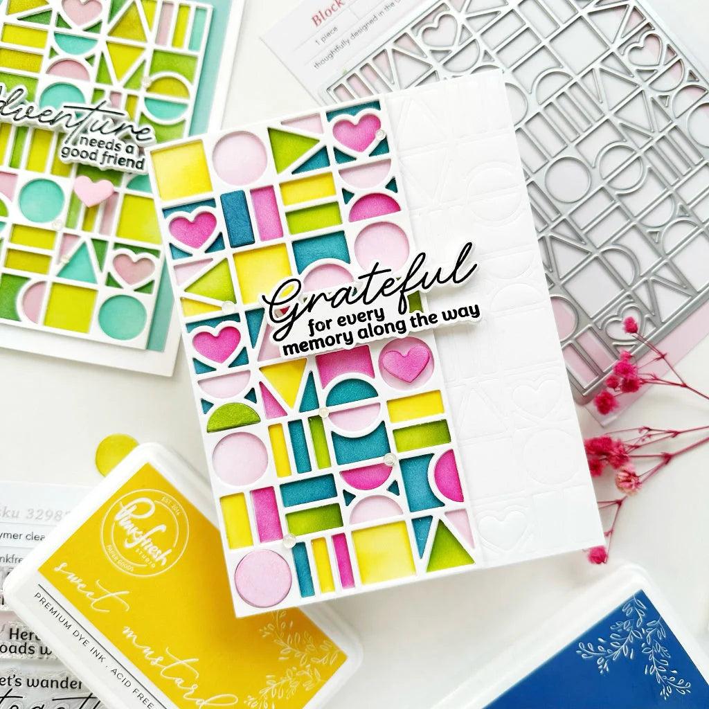 Pinkfresh Studio - Dies - Block Party Coverplate-ScrapbookPal