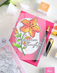 Pinkfresh Studio - Stencils - Bloom & Buds-ScrapbookPal