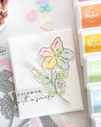 Pinkfresh Studio - Stencils - Bloom & Buds-ScrapbookPal