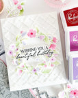 Pinkfresh Studio - Stencils - Bloomscape-ScrapbookPal