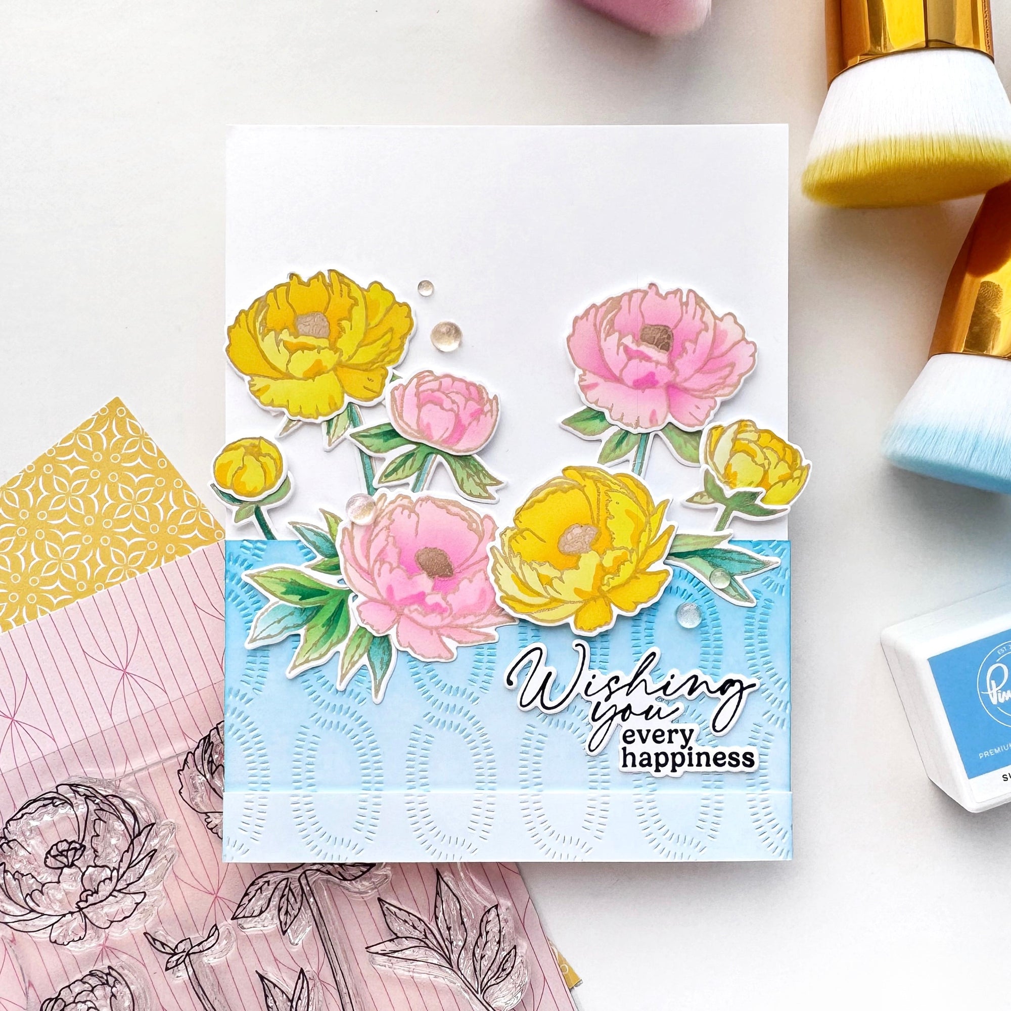 Pinkfresh Studio - Dies - Blushing Blooms-ScrapbookPal