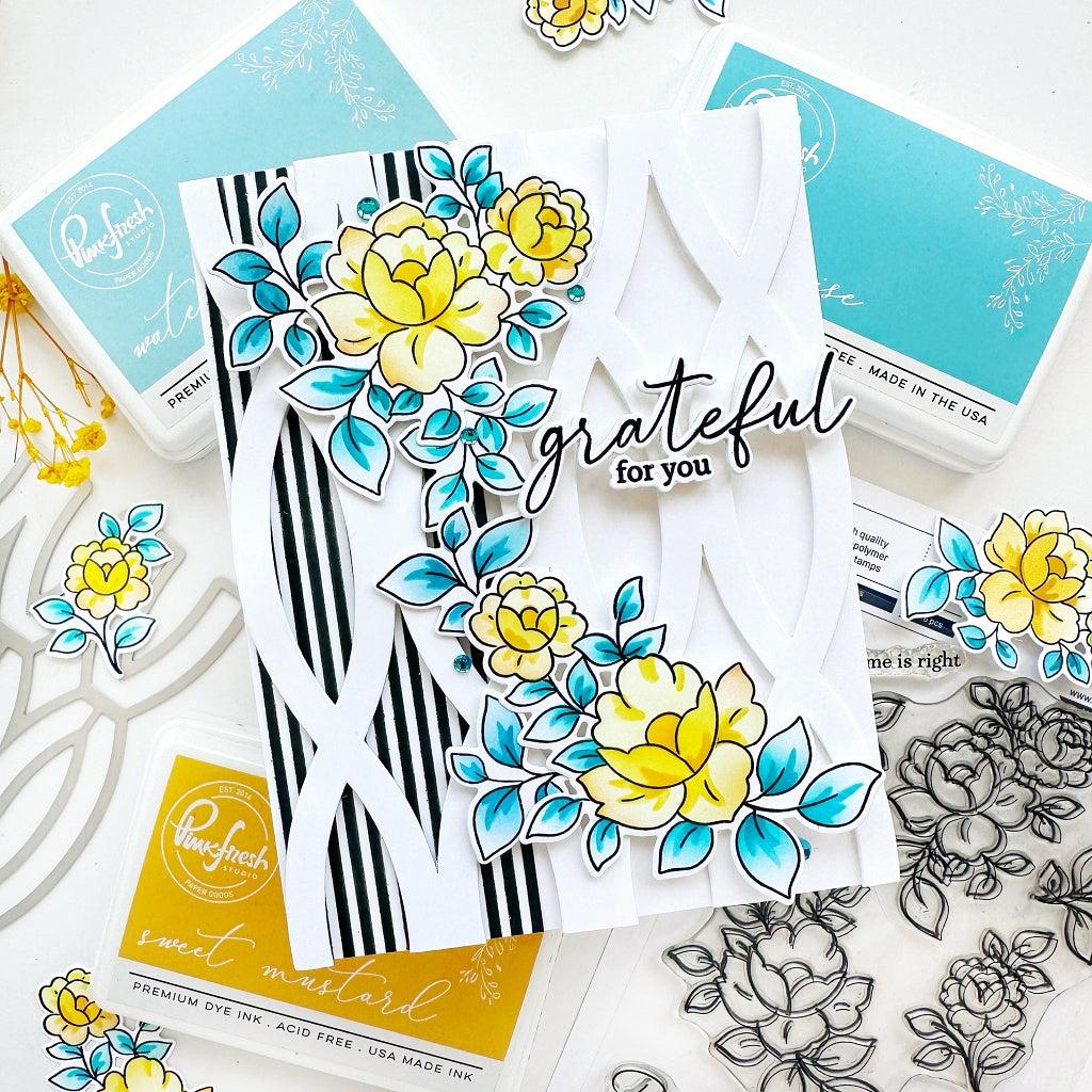 Pinkfresh Studio - Stencils - Border-ScrapbookPal