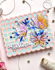 Pinkfresh Studio - Stencils - Butterfly Bliss-ScrapbookPal