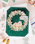 Pinkfresh Studio - Stencils & Dies - Tied with Cheer-ScrapbookPal