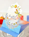 Pinkfresh Studio - Stencils - Dragonfly Dreams-ScrapbookPal