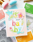 Pinkfresh Studio - Stencils - Happy Hummingbirds-ScrapbookPal