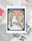 Pinkfresh Studio - Stencils - Holiday Street-ScrapbookPal