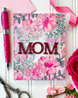 Pinkfresh Studio - Stencils - Never Give Up-ScrapbookPal