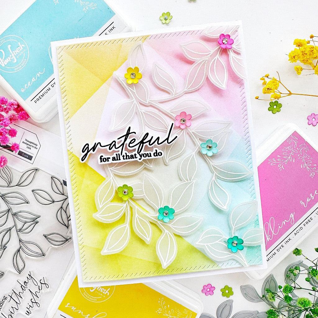 Pinkfresh Studio - Stencils - Overlapping Geometrics-ScrapbookPal
