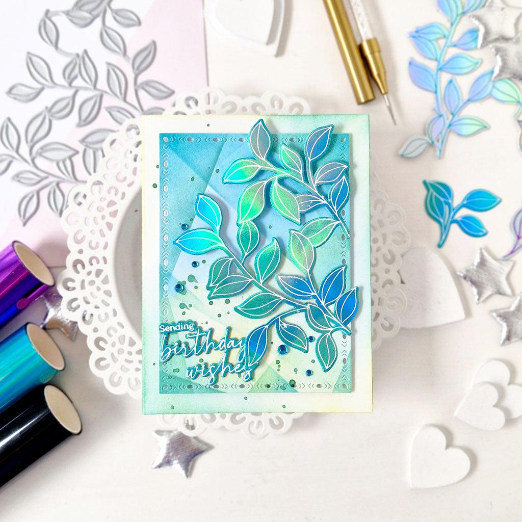Pinkfresh Studio - Stencils - Overlapping Geometrics-ScrapbookPal