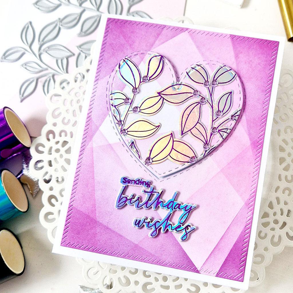 Pinkfresh Studio - Stencils - Overlapping Geometrics-ScrapbookPal