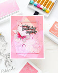 Pinkfresh Studio - Stencils - Overlapping Geometrics-ScrapbookPal