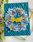 Pinkfresh Studio - Stencils - Petal Poise-ScrapbookPal